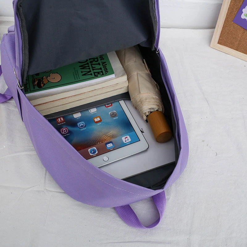 Student School Bag Canvas Travel Korean Backpack