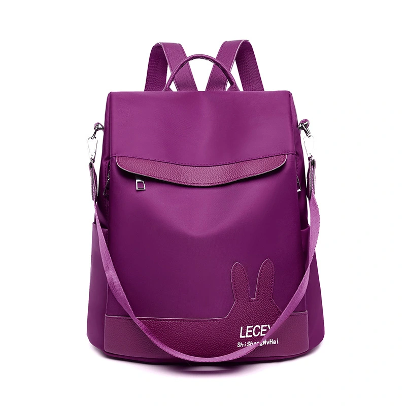Nylon high school student school bag