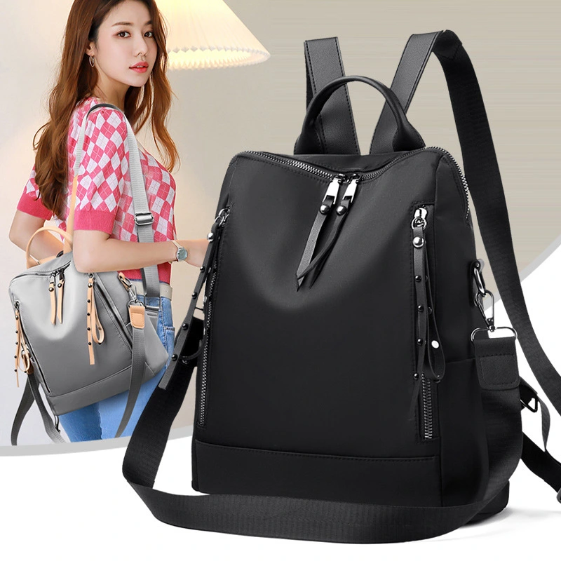 Women's Nylon Waterproof Oxford Cloth Backpack