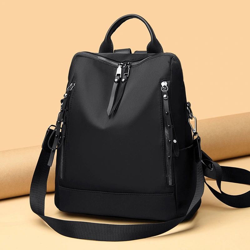 Women's Nylon Waterproof Oxford Cloth Backpack