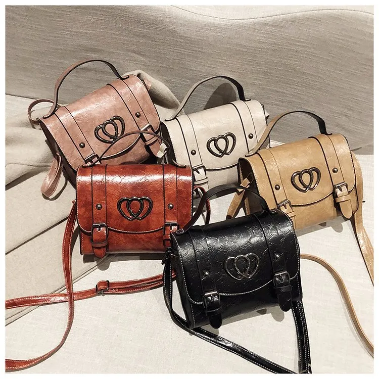 Fashion one-shoulder messenger bucket bag