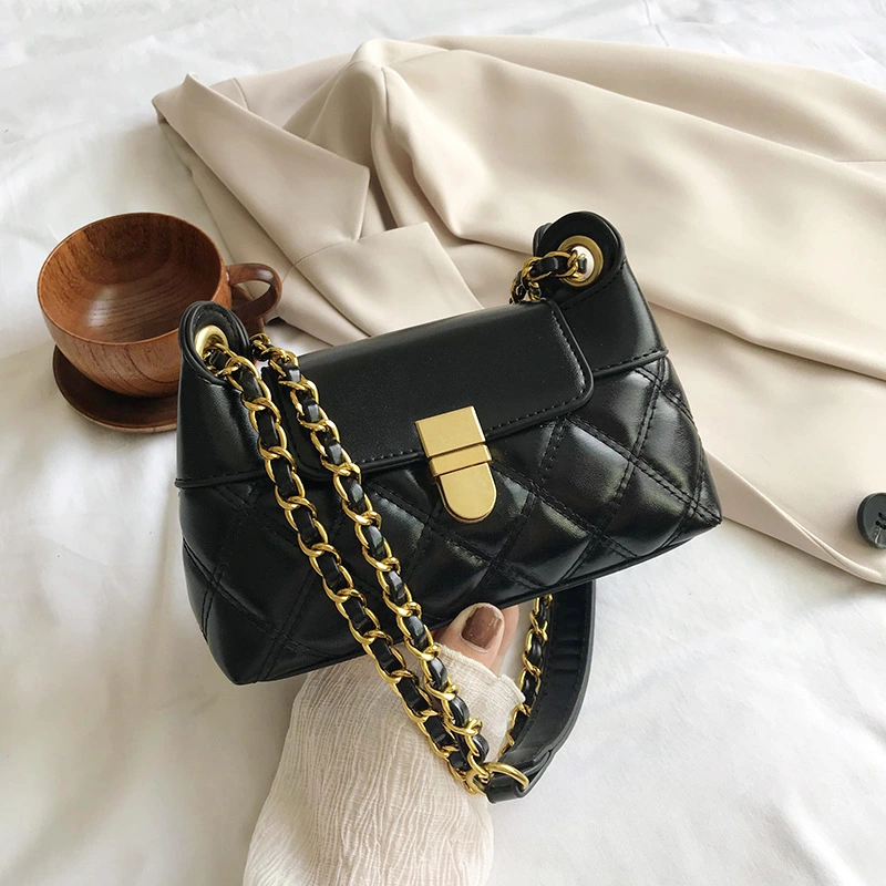 French niche set high-quality chain shoulder bag