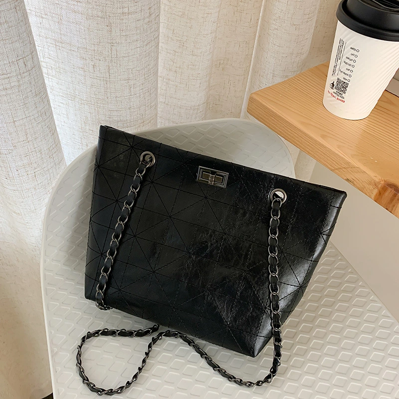 Chain fashion bucket bag