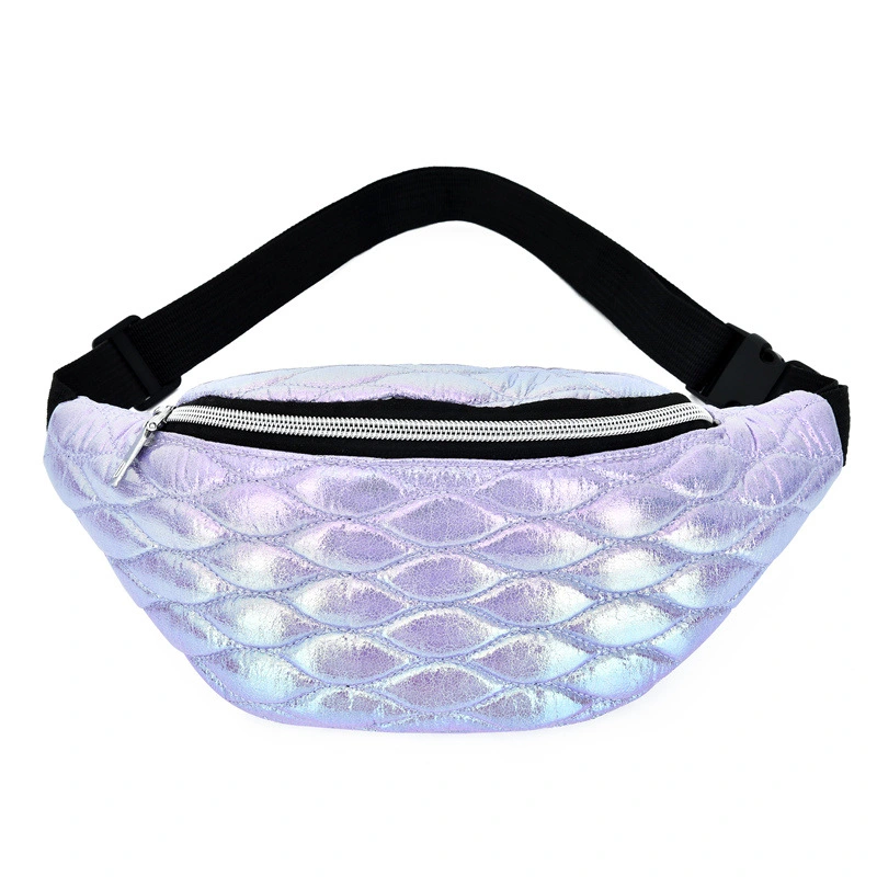 Laser embossed fashion messenger bag