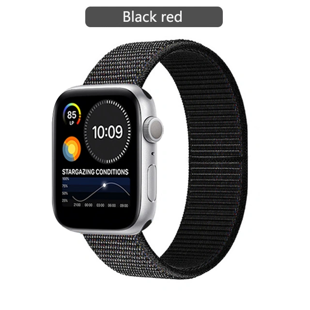 Compatible with Apple, The Watch Band Is Suitable For Watch Nylon Loop Iwatch3456 Sports Se Six Representative Band Manufacturers