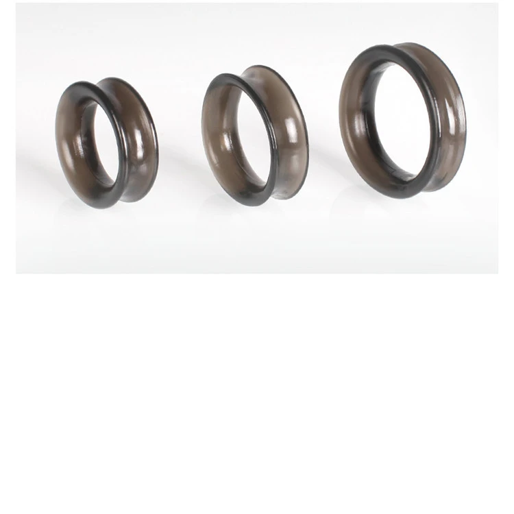 Men's anti-shooting lock fine ring three rings