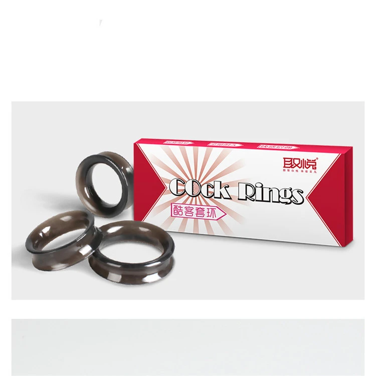 Men's anti-shooting lock fine ring three rings