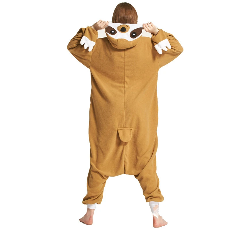 Cartoon sloth pajamas