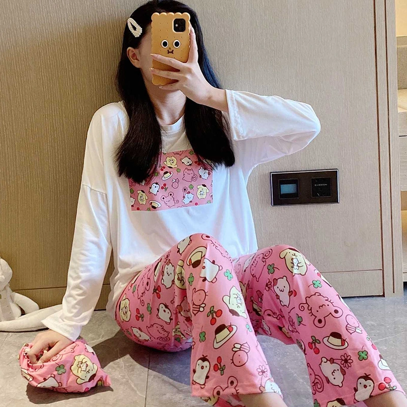 Tiktok Home Furnishing Suit With Long Sleeves