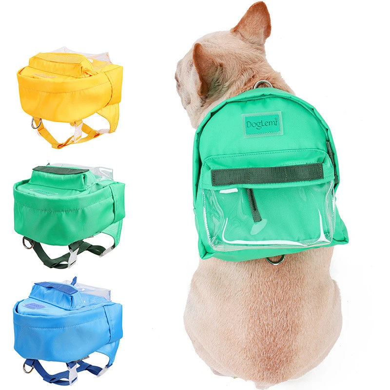 Trendy Fashion Cat And Puppy Chest Strap Travel School Bag