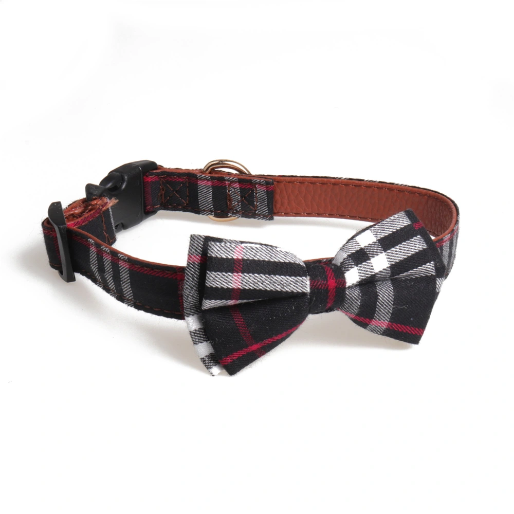 Arminger'S New British Plaid Bow Collar