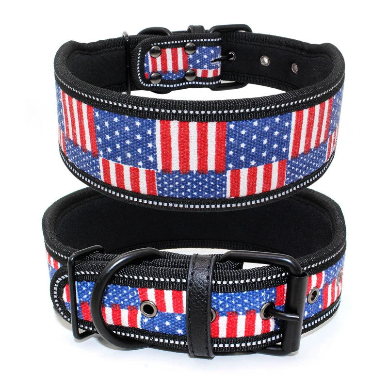 Comfortable And Breathable Pet Collar Highlight Reflective Dog Collar