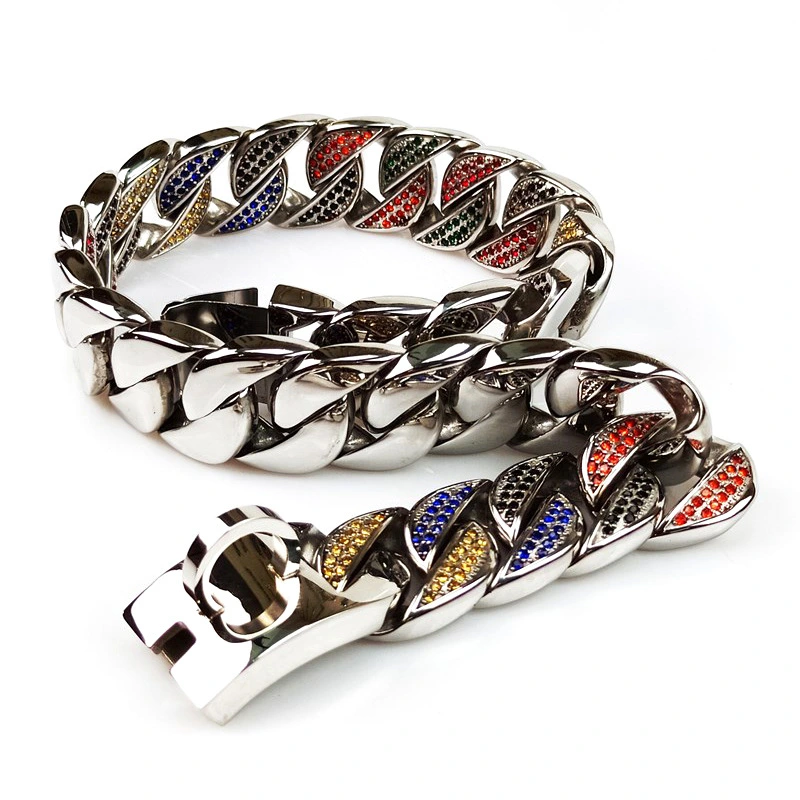 Stainless Steel 304 Dog Collar Metal Chain