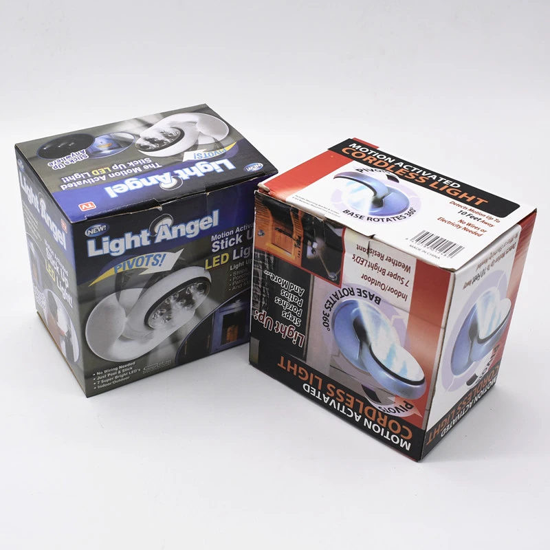 Sensor Light TV 360 Degree Automatic Sensor Light Rotating Mini Sensor Light