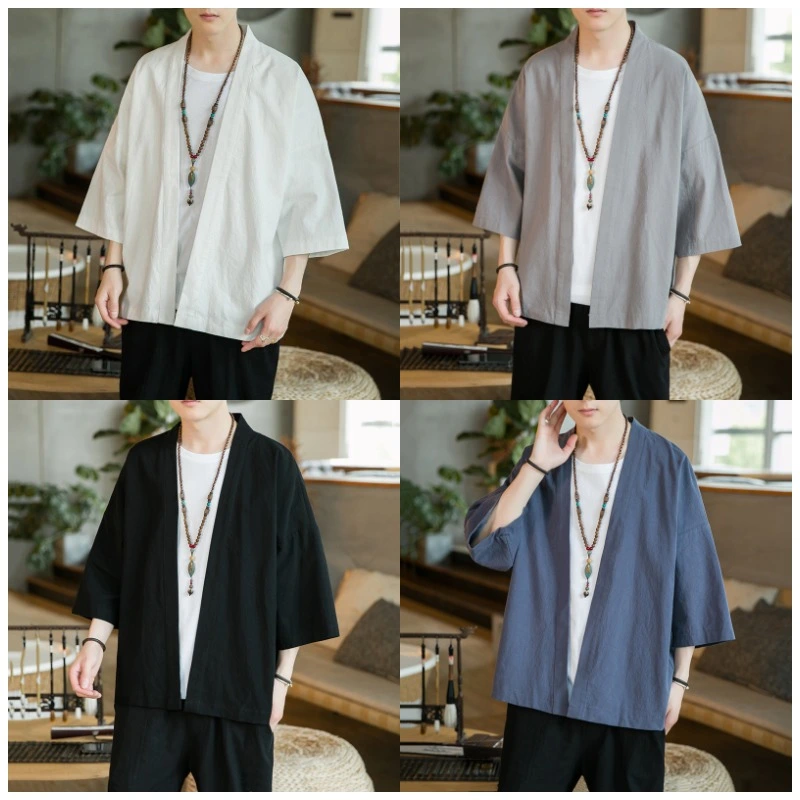 Retro Plus Size Fashion Buttonless Cardigan Jacket