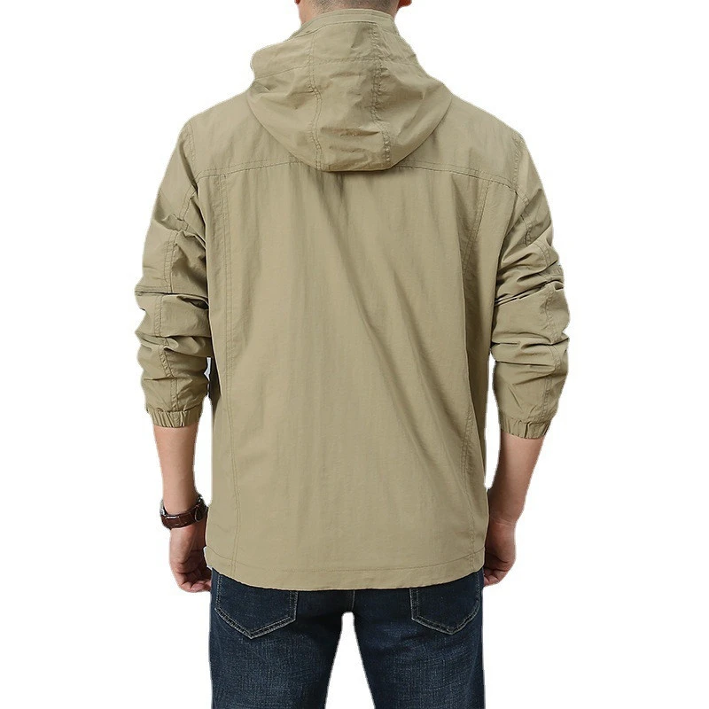 Mountaineering Hooded Jacket Men's Casual Jacket Outdoor