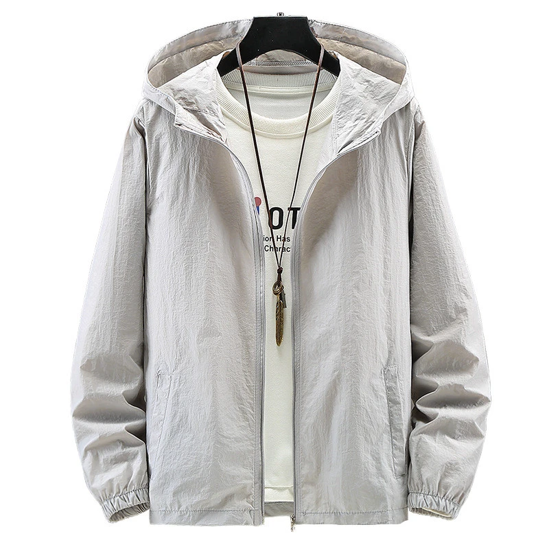 Customized Outdoor Windbreaker Anti-ultraviolet Skin Coat For Men