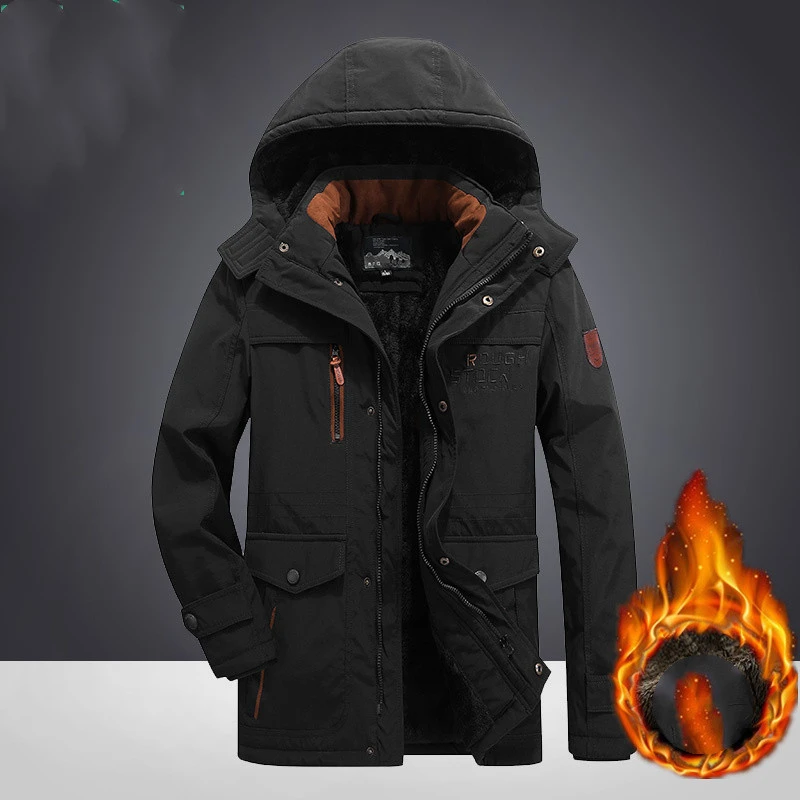 Plush thick padded jacket