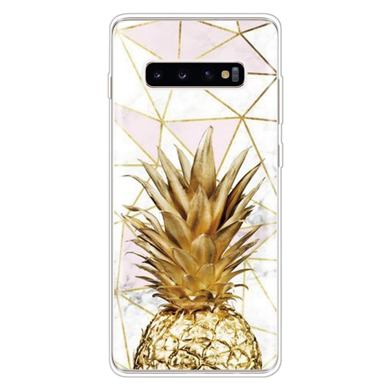 Suitable For Samsung S10 Painted Mobile Phone Shell Note9 Transparent Note10pro Protective Cover