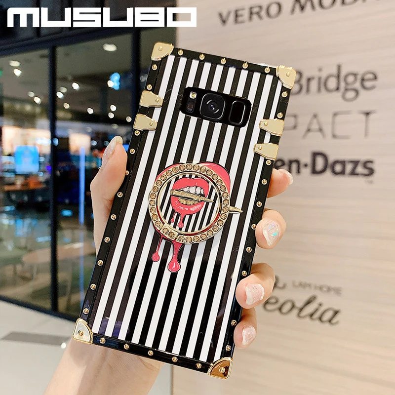 MUSUBO Case For Samsung Galaxy Note 20 Ultra S20 S8 S10 PLUS S9 A71 A51 A70 A21 M30 Phone Cover Funda Soft Silicone Coque Girls