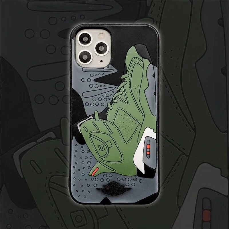 Tide brand cartoon three-dimensional sneakers phone case