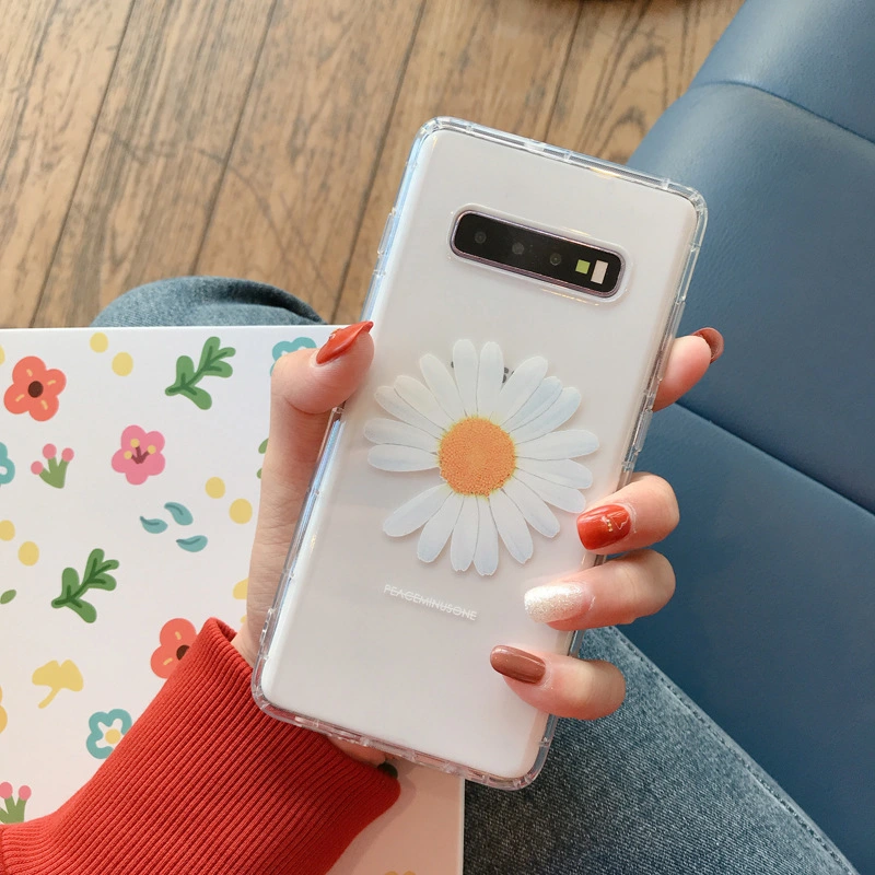 Daisy transparent mobile phone case