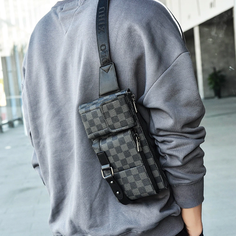 Men's Waist Bag Shoulder bag  Casual Korean Style Chest Bag  Cross-border Foreign Trade Men's Bag