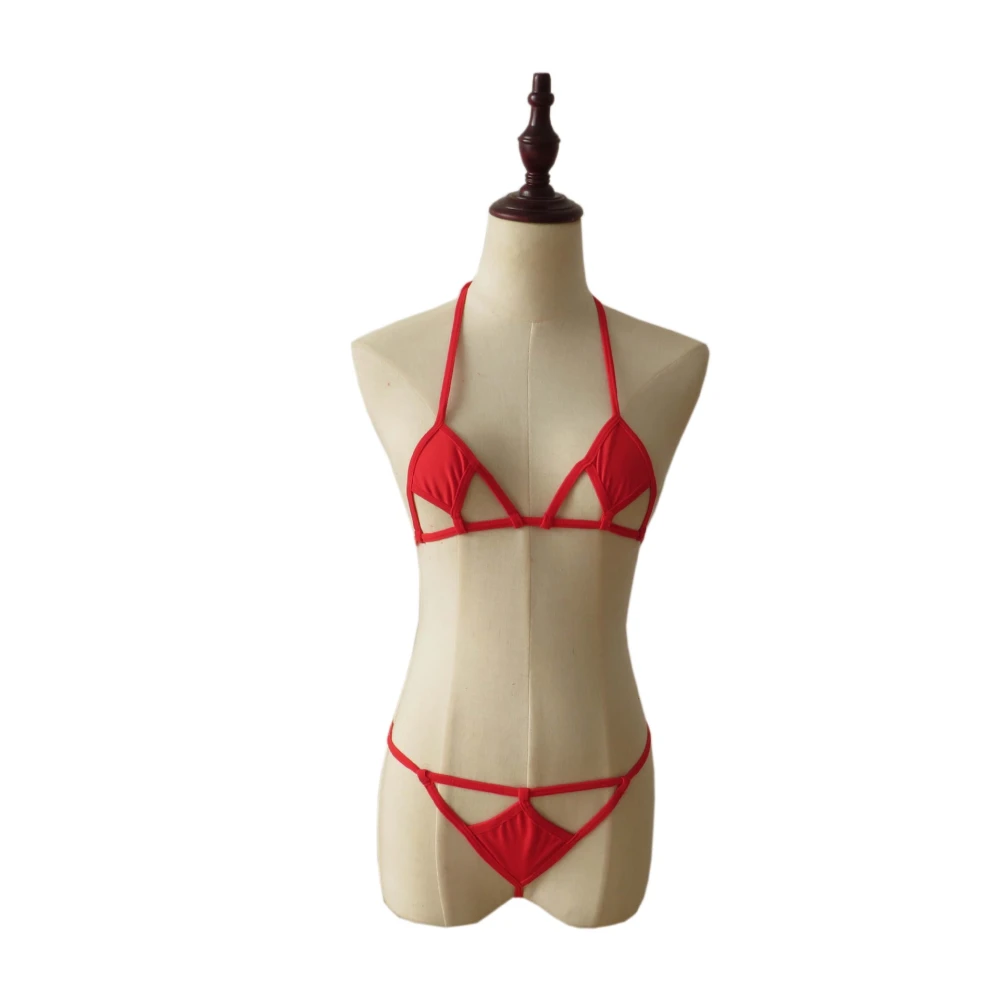 Three-Point Bikini Real Temptation Suit