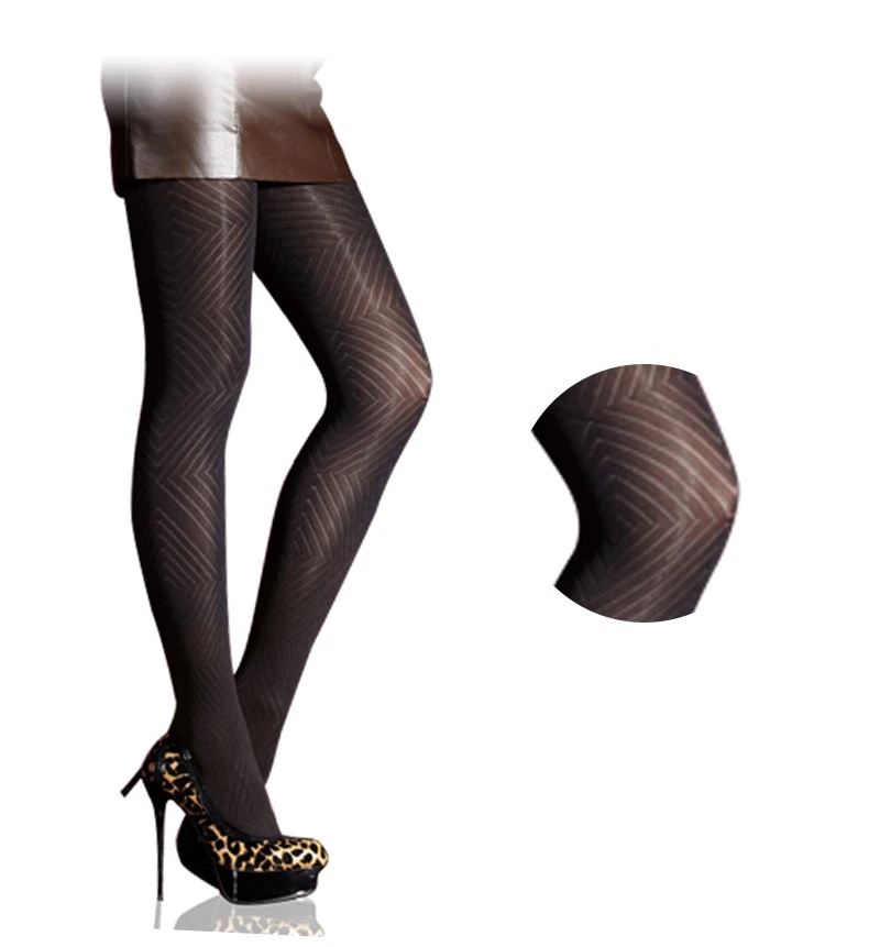Black sexy skinny pantyhose