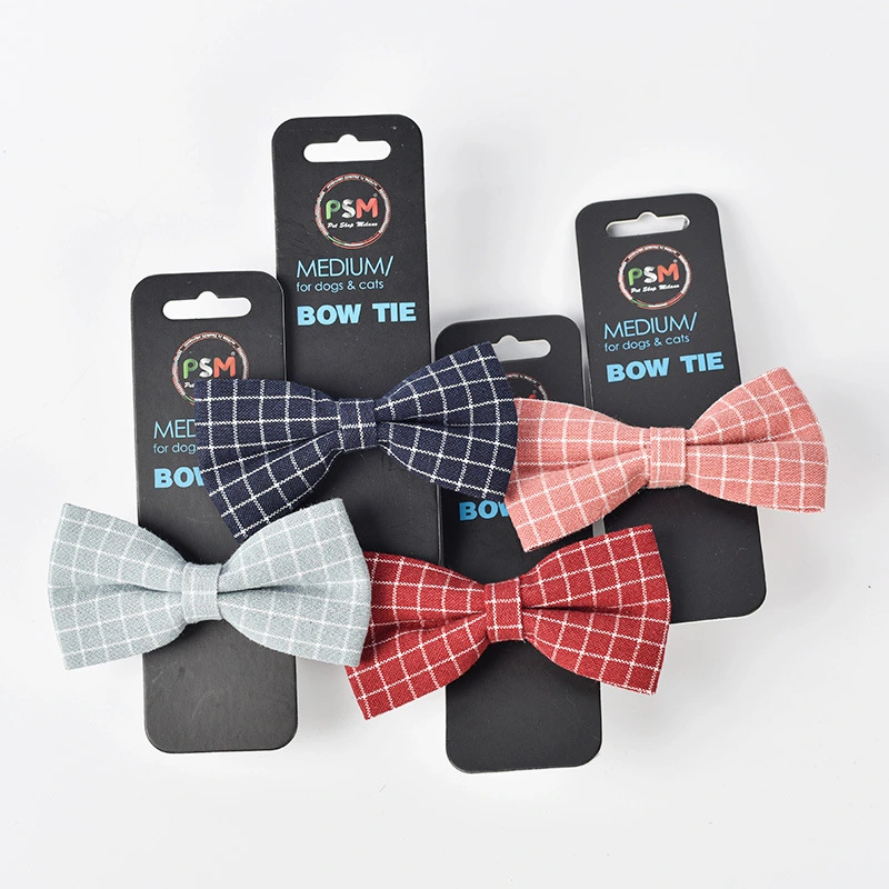 British style child pet dog bow tie