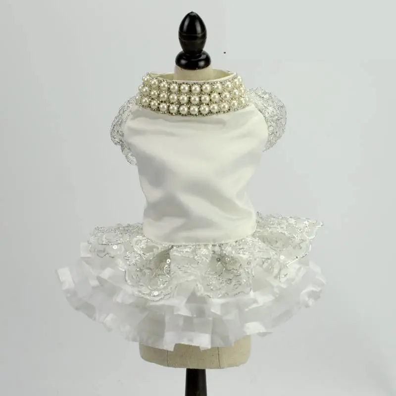 Pet Skirt Wedding Dress Spring And Autumn Clothes