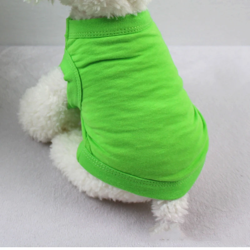 Pure Cotton Dog Vest Pet Clothes