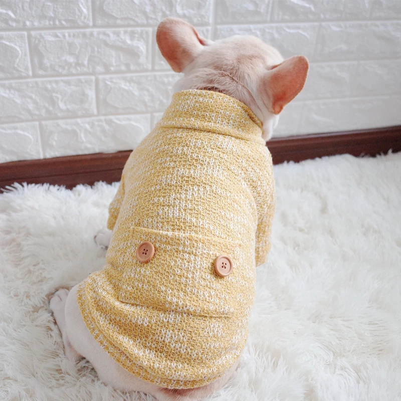 Dog Winter Sweater Turtleneck Sweater Keep Warm