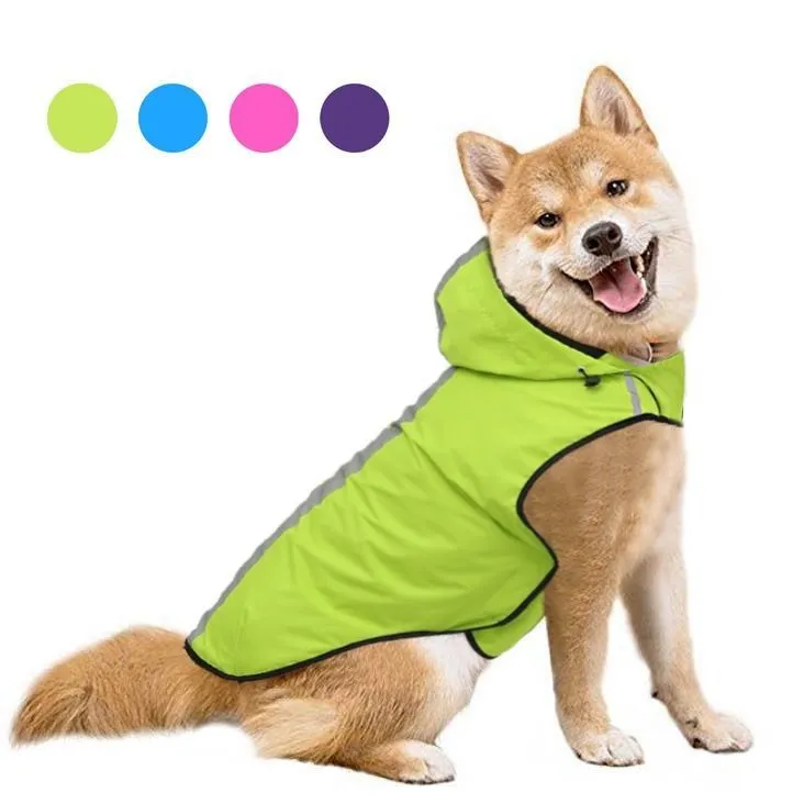 Pet Raincoat Is Waterproof And Easy To Put On And Take Off