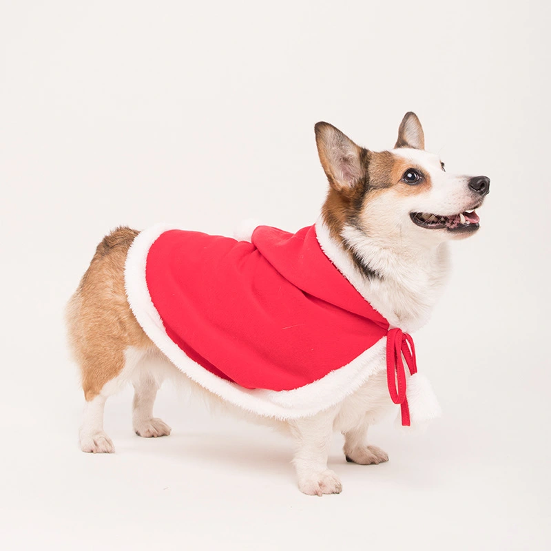 Pet New Year Festive Clothes Dog Cat Christmas Day Cloak