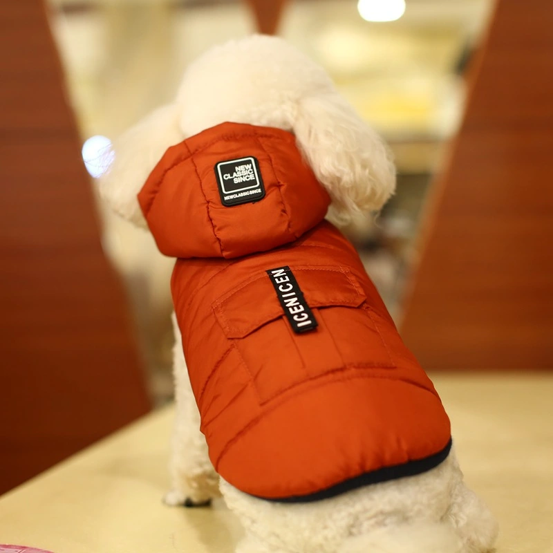 Removable Waterproof Pet Cotton Vest Hat