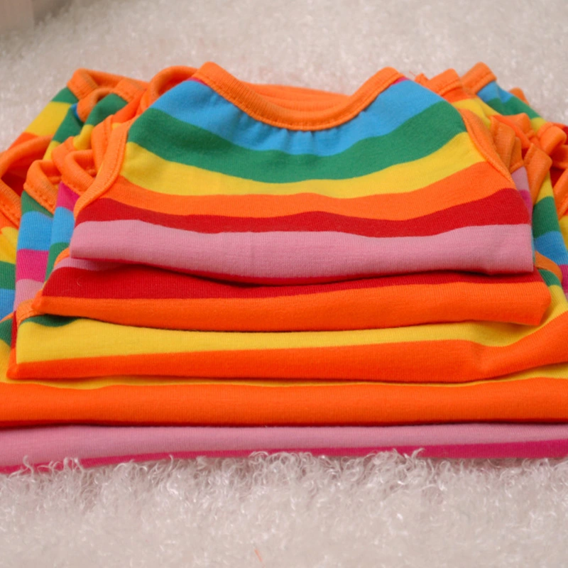 Summer Rainbow Pet Vest Clothes