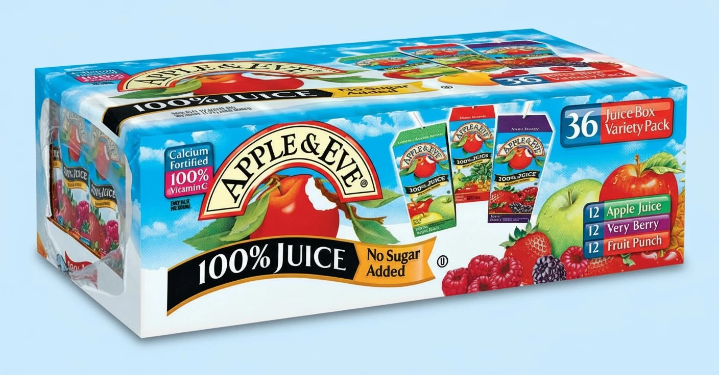Apple & Eve Juice Box Variety - 36/6.75 Ounce