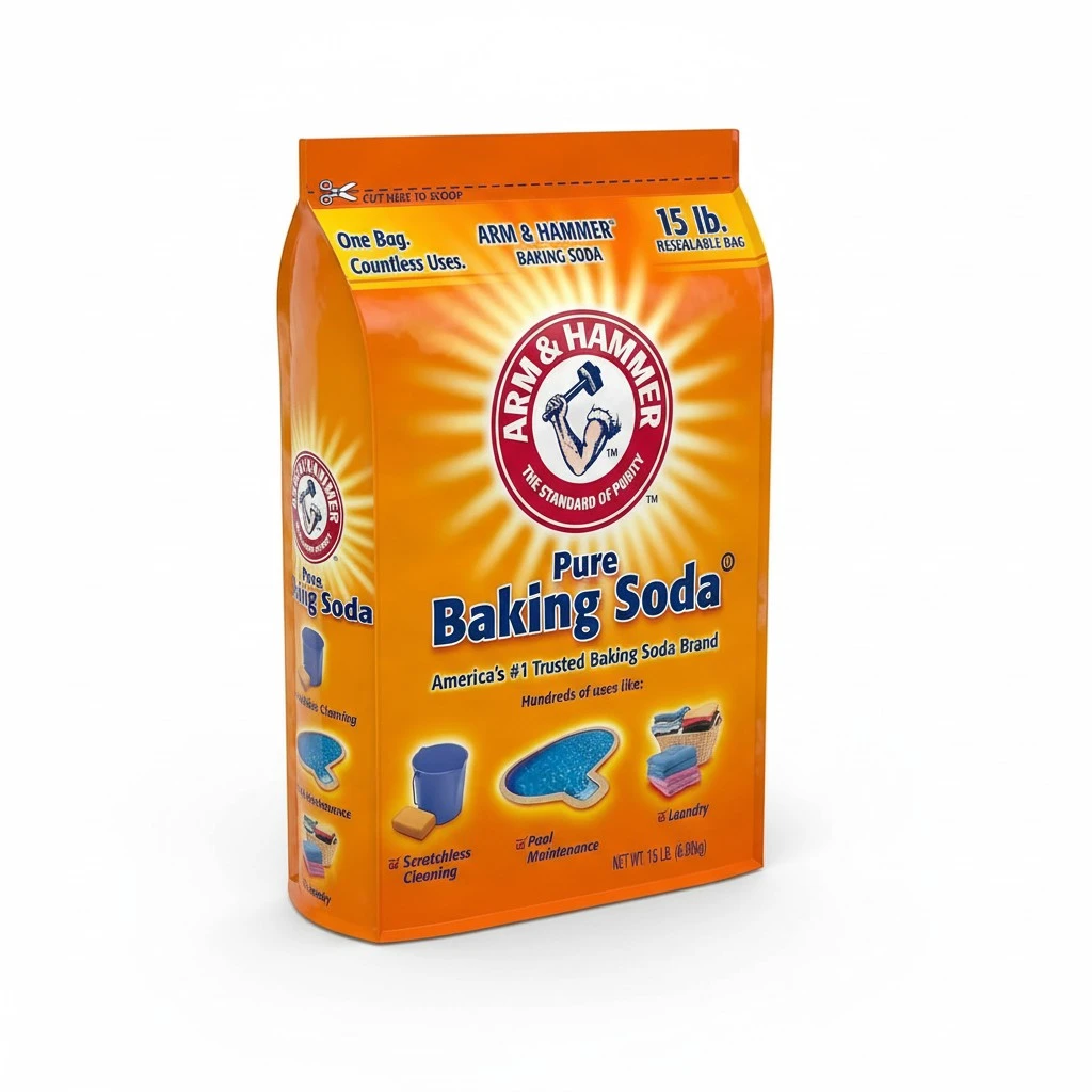 15 Pound Bags of Pool Cleaner Arm and Hammer Baking Soda