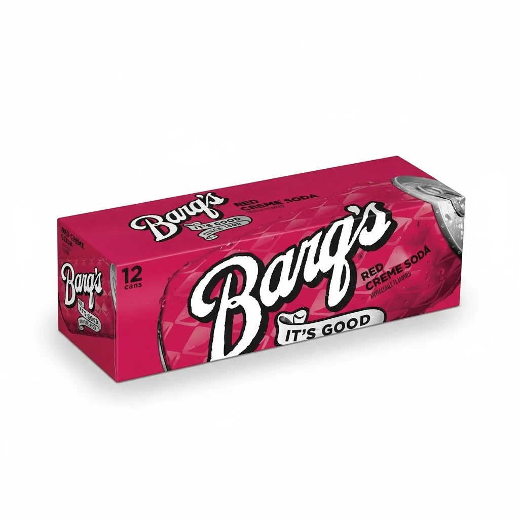 Barq's Red Creme Soda Fridge Pack Cans, 12 Fl Oz (Pack Of 12)