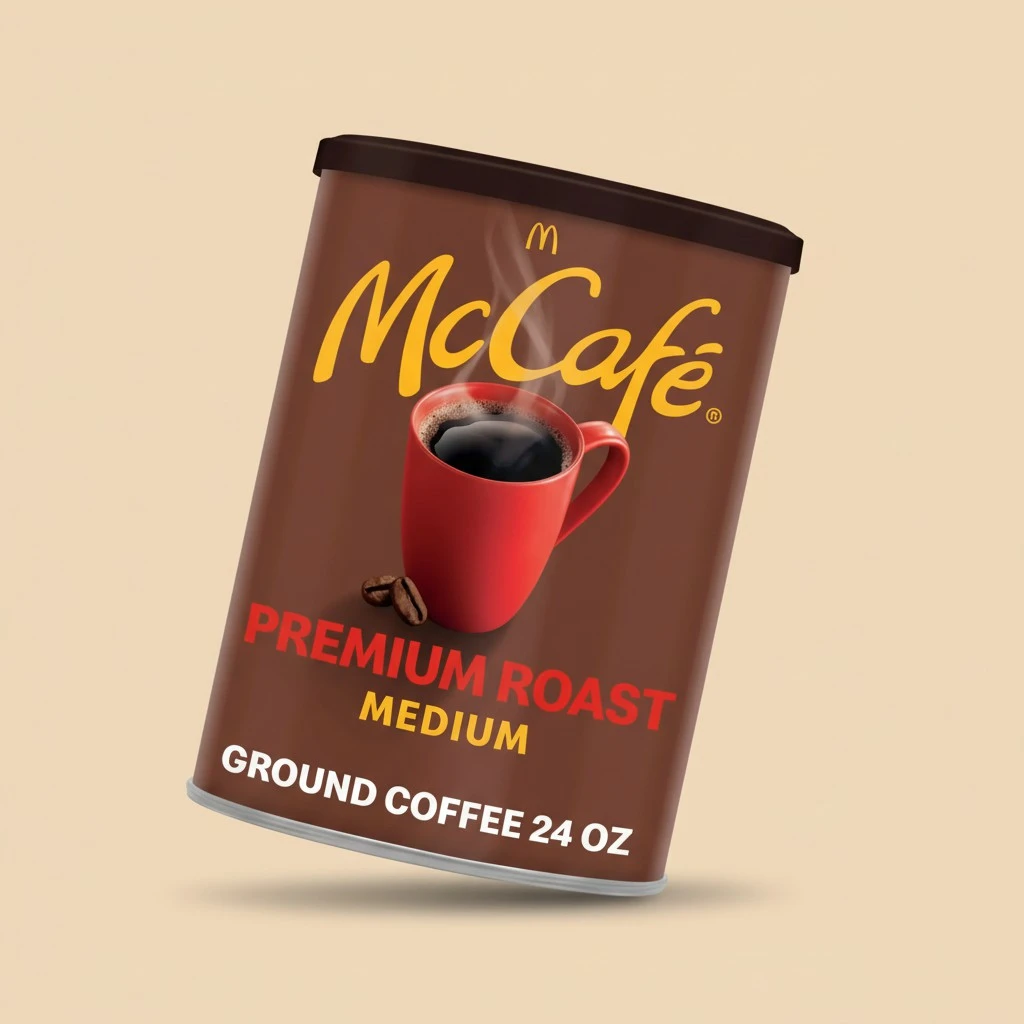 McCafe Premium Medium Roast Ground Coffee (24 oz Canister)