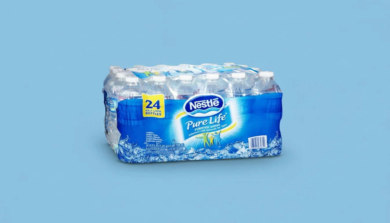 Pure Life 571863 Nestle Pure Life Water 16.9 Oz. 24/Carton (110109)