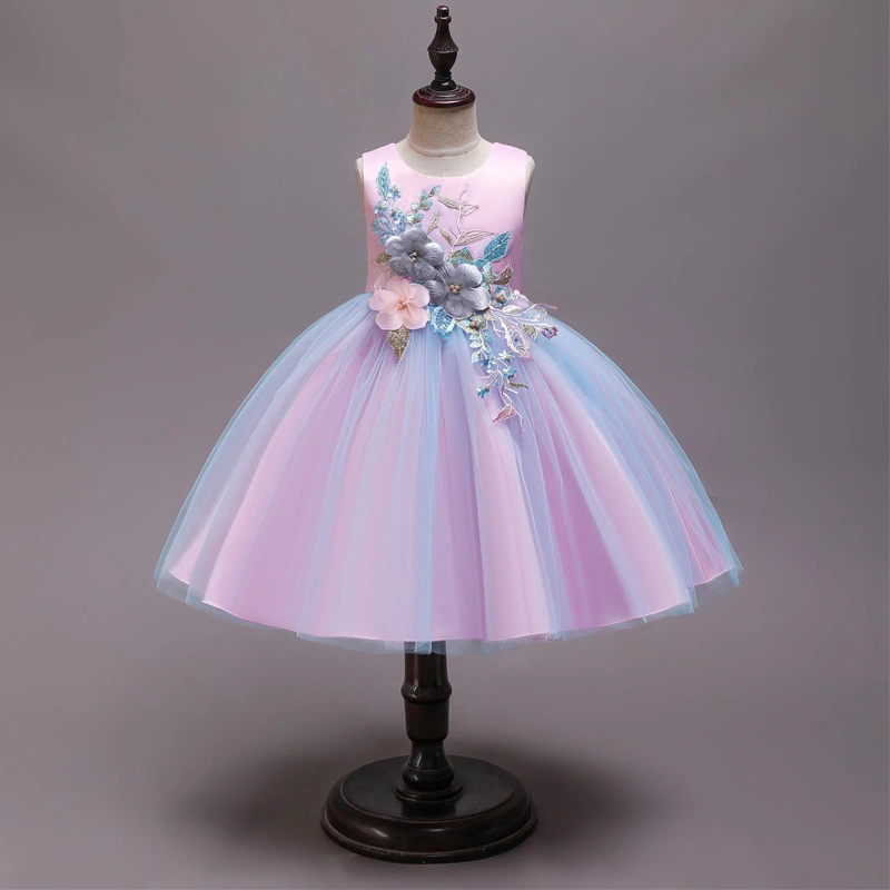 Little Girl Princess Skirt Puffy Gauze Dress