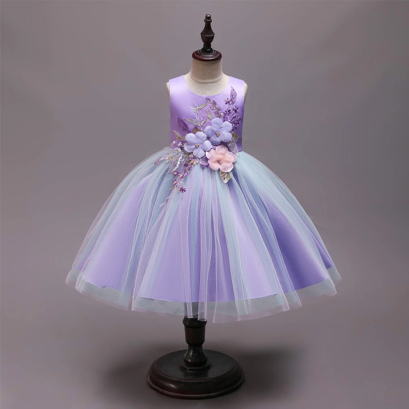 Little Girl Princess Skirt Puffy Gauze Dress