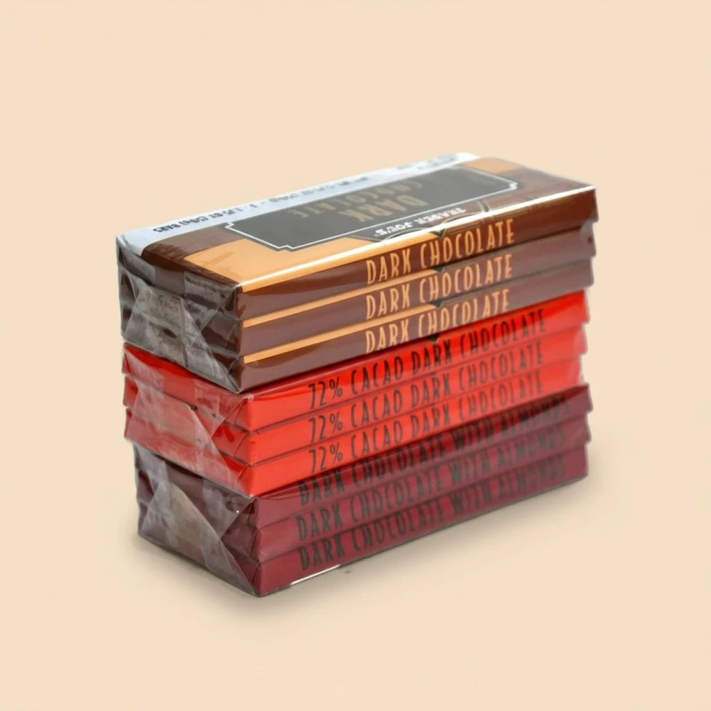 Trader Joe's Belgian Dark Chocolate Bars 3 Variety Pack - Total 9 Bars, 1.7 ounces