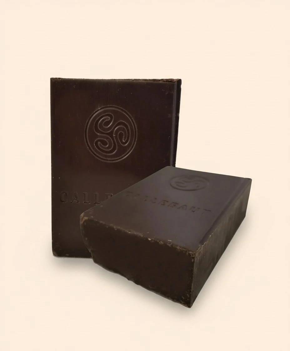 Callebaut Finest Belgian Semisweet Chocolate Blocks - Approximately 1 pound per Block - 2 Blocks