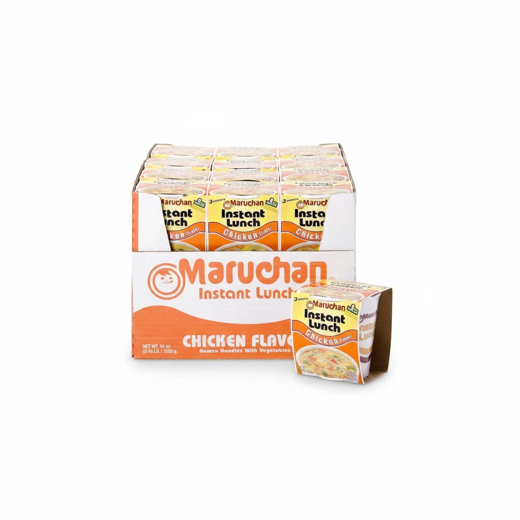 Maruchan Instant Lunch Chicken Flavored Cup Noodle, 24 Pack