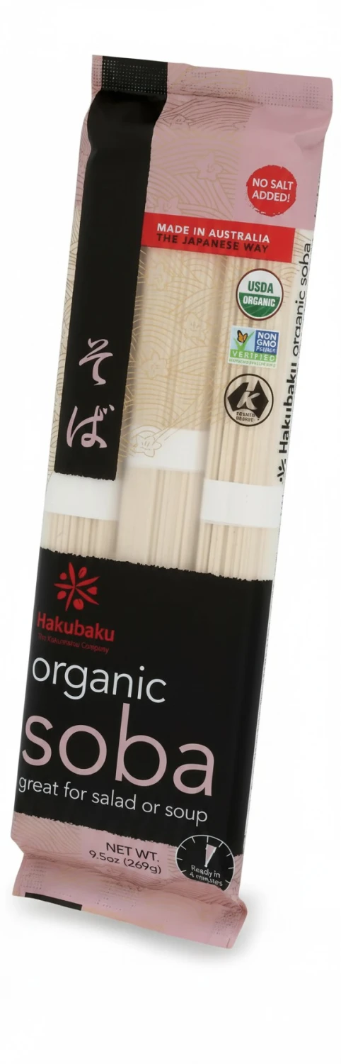 Hakubaku Organic Soba, 9.5 Oz