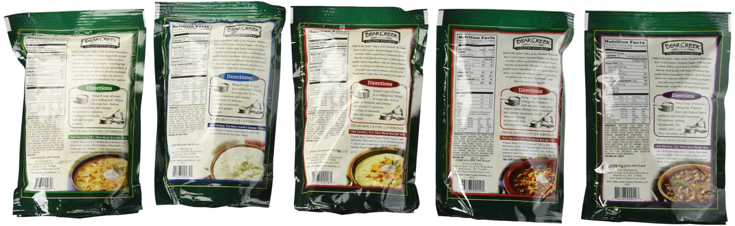 Bear Creek Country Kitchens Soup Mix Variety Pack