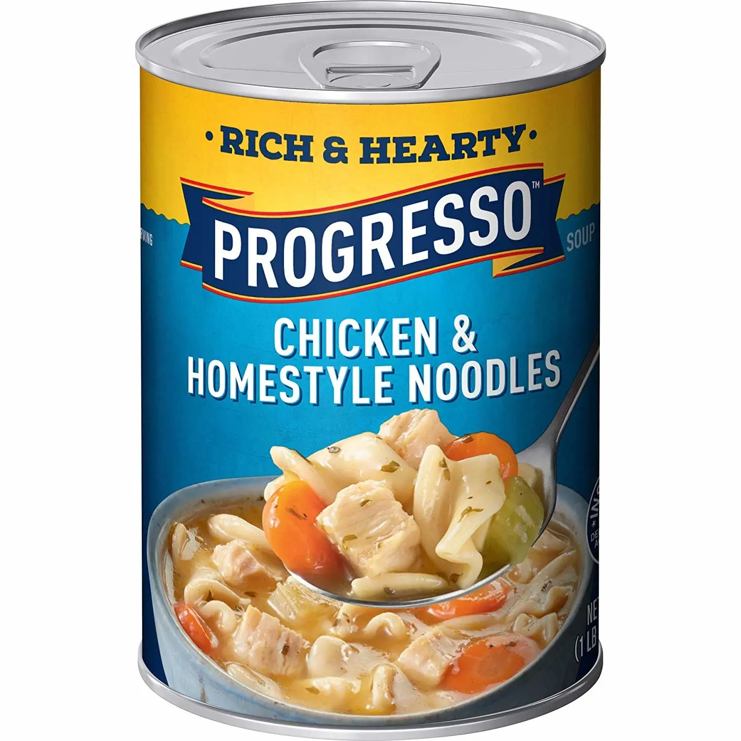 PACK OF 12 - Progresso™ Rich & Hearty Chicken & Homestyle Noodles Soup 19 oz Can, 19.0 OZ